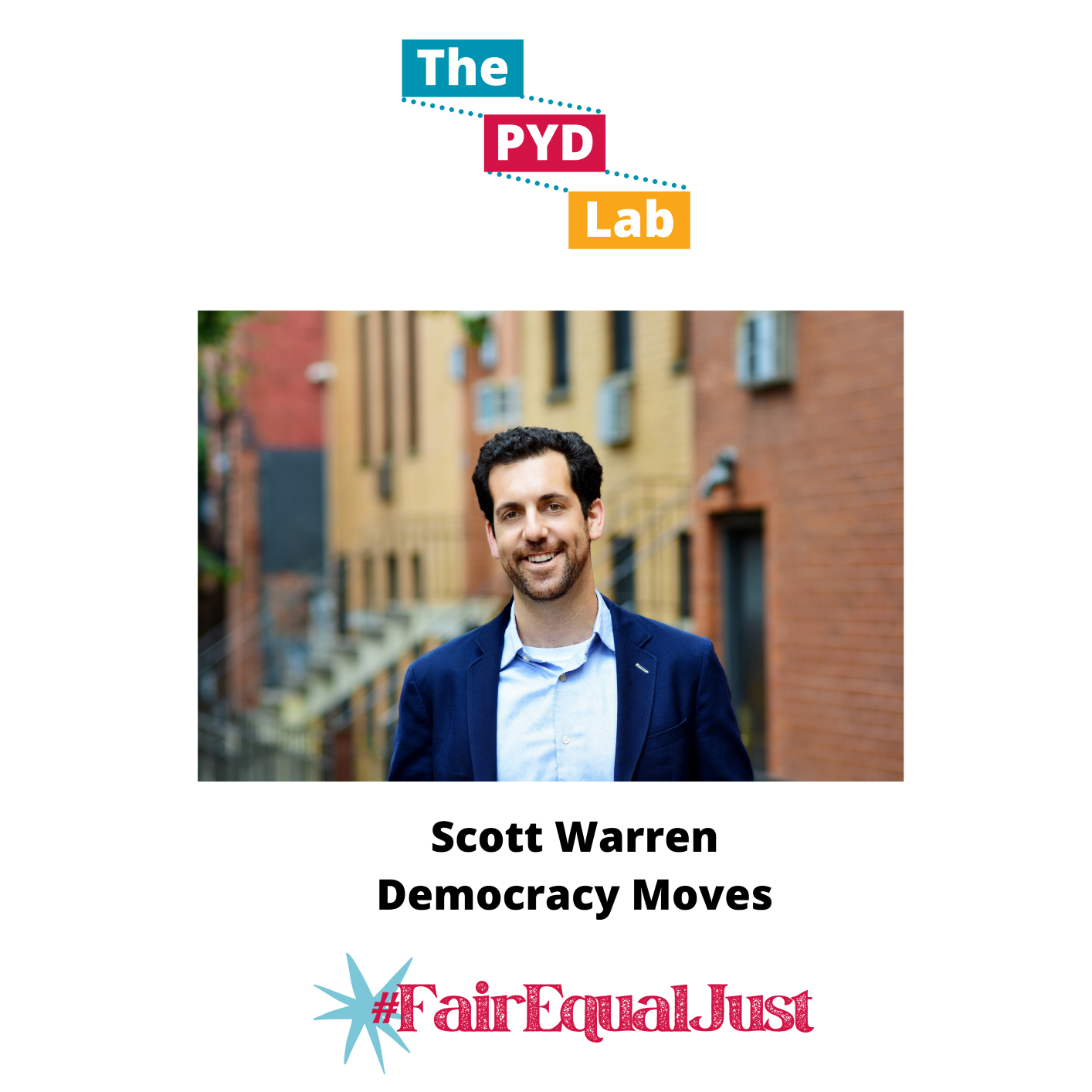 An image of Scott with his name and podcast images