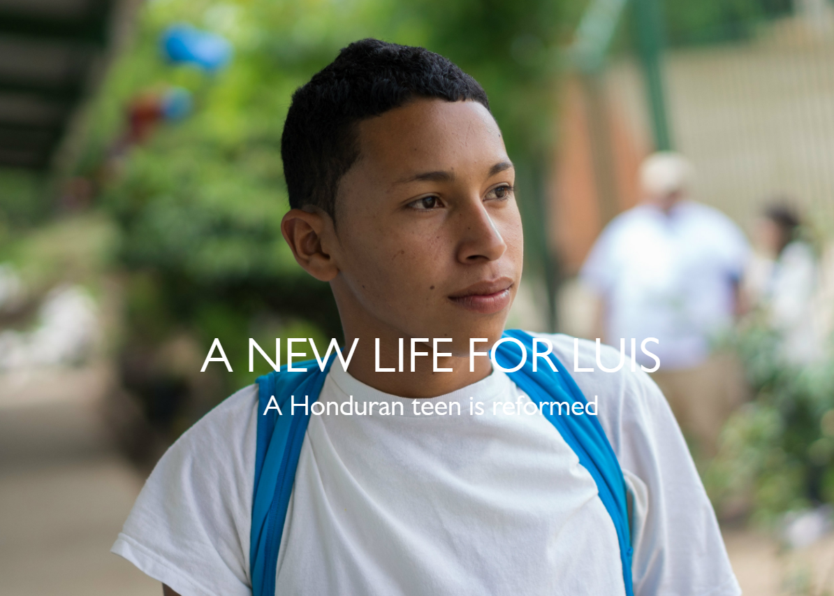 Experience Luis' transformation through this dynamic visual story told by USAID: "A New Life for Luis"